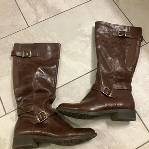 Kim Rogers Brown Heeled Boots